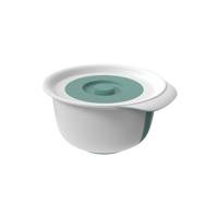 Rotho fresh beslagkom met spatdeksel 4l mistletoe groen Rotho fresh beslagkom met spatdeksel 4l mistletoe groen