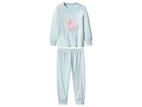 lupilu Pluchen kinder pyjama (Lichtblauw, 122/128)