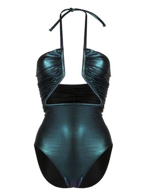 Rick Owens maillot de bain à découpes - Noir