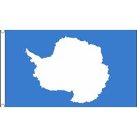 Vlag met Antarctica afbeelding   -
