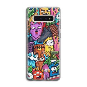 Vexx Mixtape: Samsung Galaxy S10 4G Transparant Hoesje
