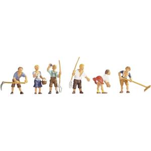 NOCH H0 Bergboeren Geverfd, Staand