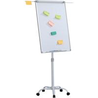 OFFICE products flipover, 70 x 100 cm, uit aluminium, magnetisch, mobiel