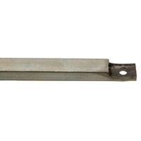 Nemef espagnoletstaaf - 2500 x 13mm - verzinkt - 13mm