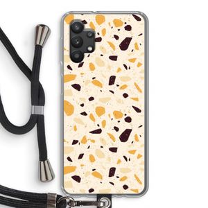 Terrazzo N°13: Samsung Galaxy A32 5G Transparant Hoesje met koord