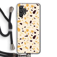 Terrazzo N°13: Samsung Galaxy A32 5G Transparant Hoesje met koord