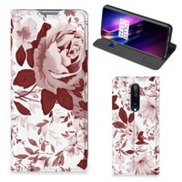Bookcase OnePlus 8 Watercolor Flowers