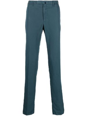 Incotex pantalon chino à coupe droite - Bleu