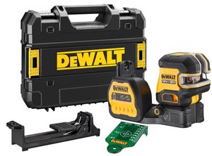 DeWalt DCE825NG18 | Accu 5 Punt- en kruislijnlader | Groen | 12/18V | Excl. accu en lader - DCE825NG18-XJ