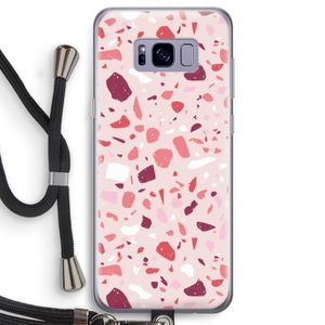 Terrazzo N°15: Samsung Galaxy S8 Transparant Hoesje met koord