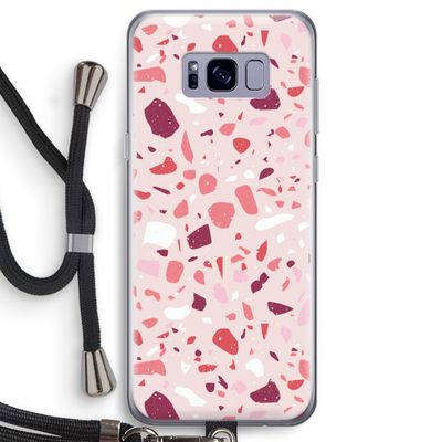 Terrazzo N°15: Samsung Galaxy S8 Transparant Hoesje met koord