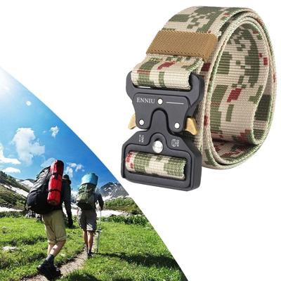 ENNIU 4 5 cm breed outdoor casual nylon riem verstelbare multifunctionele trainings riemen voor mannen