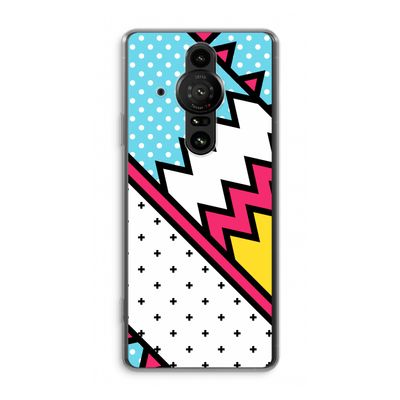 Pop Art #2: Sony Xperia Pro-I Transparant Hoesje