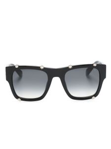 Philipp Plein lunettes de soleil Icon Hexagon - Noir