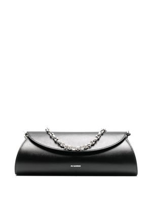 Jil Sander sac porté épaule Cannolo - Noir
