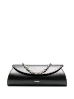 Jil Sander sac porté épaule Cannolo - Noir