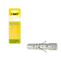 pgb-Europe SMART | Nylon plug met boord Ø 10x50 grijs | 25 st SM00BPN00100050GH