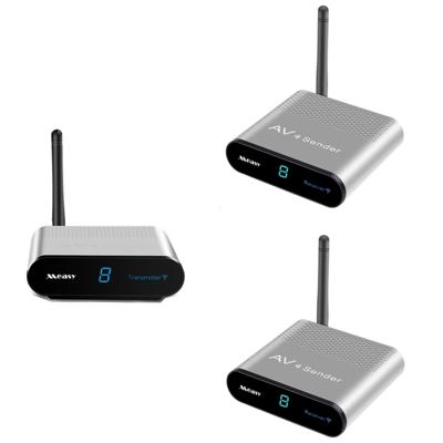 Measy AV530-2 5.8 GHz draadloze audio/video-zender + 2 ontvanger transmissie afstand: 300m