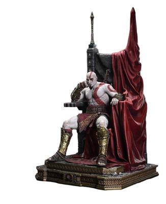 Throne Legacy God of War Series Statue 1/3 Ragnarok Young Thyself Kratos 91 cm Throne Legacy God of War Series Statue 1/3 Ragnarok Young Thyself Kratos 91 cm