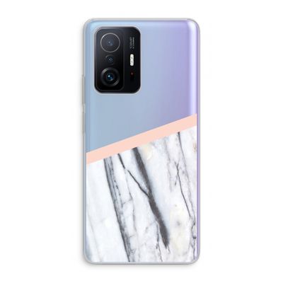 A touch of peach: Xiaomi 11T Transparant Hoesje