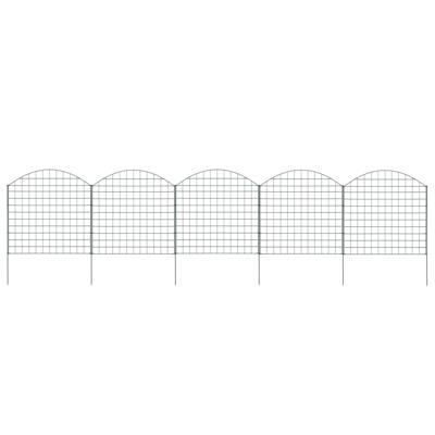 Schuttingset gebogen 77,5x78,5 cm groen