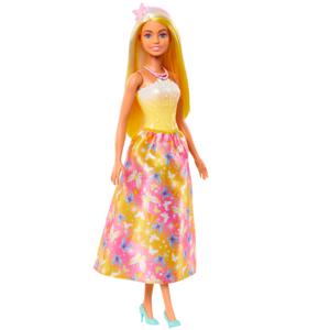 Mattel Koninklijke pop met highlights in het haar, rok met vlinderprint pop