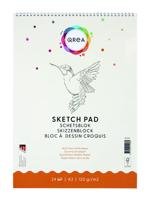 Schetsblok qrea a3 24vel 120gr spiraal | 5 stuks