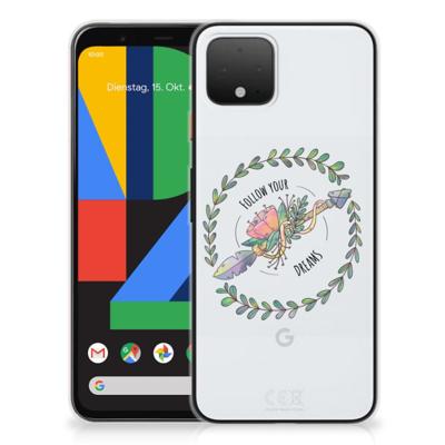 Google Pixel 4 Telefoonhoesje met Naam Boho Dreams Google Pixel 4 Telefoonhoesje met Naam Boho Dreams