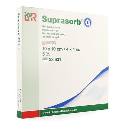 Suprasorb g Kompres New 10x 10cm 5 33631