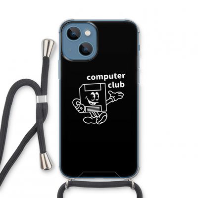 Floppyhead: iPhone 13 mini Transparant Hoesje met koord