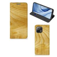 Xiaomi 11 Lite NE 5G | Mi 11 Lite Book | Wallet Case | Licht Hout