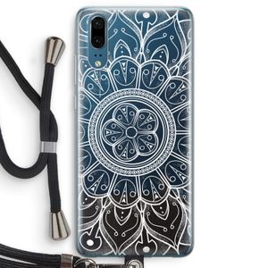 Roses Are Red: Huawei P20 Transparant Hoesje met koord