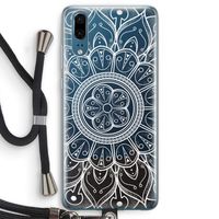 Roses Are Red: Huawei P20 Transparant Hoesje met koord