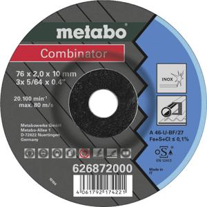 Metabo Combinator 626872000 Doorslijpschijf gebogen 76 mm 1 stuk(s)