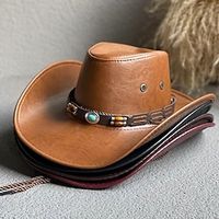 18de eeuw 19e eeuw staat Texas Cowboyhoed West Cowboy Ameirican Voor heren Dames Hoed Lightinthebox