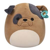 Squishmallows Loafer de bruine bulldogknuffel - 40 cm Squishmallows Loafer de bruine bulldogknuffel - 40 cm