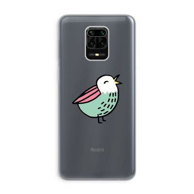 Birdy: Xiaomi Redmi Note 9 Pro Transparant Hoesje