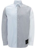 JW Anderson t-shirt en coton à design patchwork - Bleu
