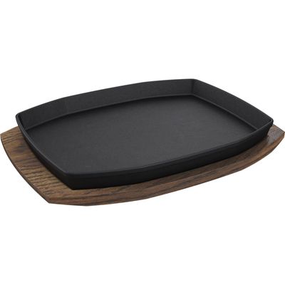 Sizzling Plate & Holder M/C Bakblik