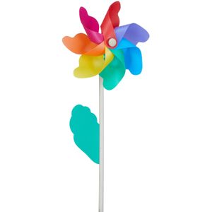 Windmolen tuin/strand - Speelgoed - Multi kleuren - 48 cm   -
