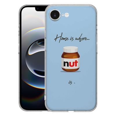TPU Hoesje iPhone 16e - Hoesje Nut Home Backcover