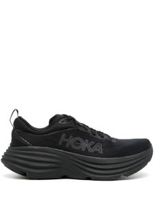 HOKA basket à patch logo - Noir