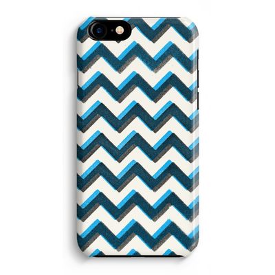 Onderbroken lijn: Volledig Geprint iPhone 7 Hoesje