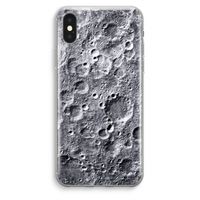 Maanlandschap: iPhone XS Max Transparant Hoesje