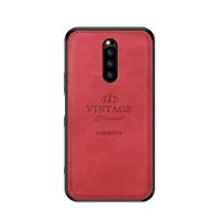 PINWUYO schokbestendige waterdichte volledige dekking TPU + PU doek + anti-shock katoen beschermhoes voor Sony Xperia 1/Xperia XZ4 (rood)