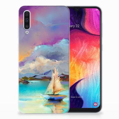 Smartphone hoesje Samsung Galaxy A50 Boat