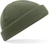 Beechfield CB43R Recycled Mini Fisherman Beanie - Olive Green - One Size