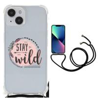 iPhone 14 Stevig | Bumper Hoesje | Boho Stay Wild