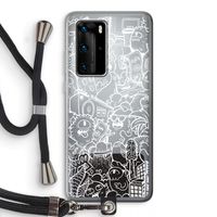 Vexx City #2: Huawei P40 Pro Transparant Hoesje met koord