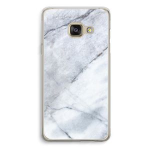 Witte marmer: Samsung A3 (2017) Transparant Hoesje